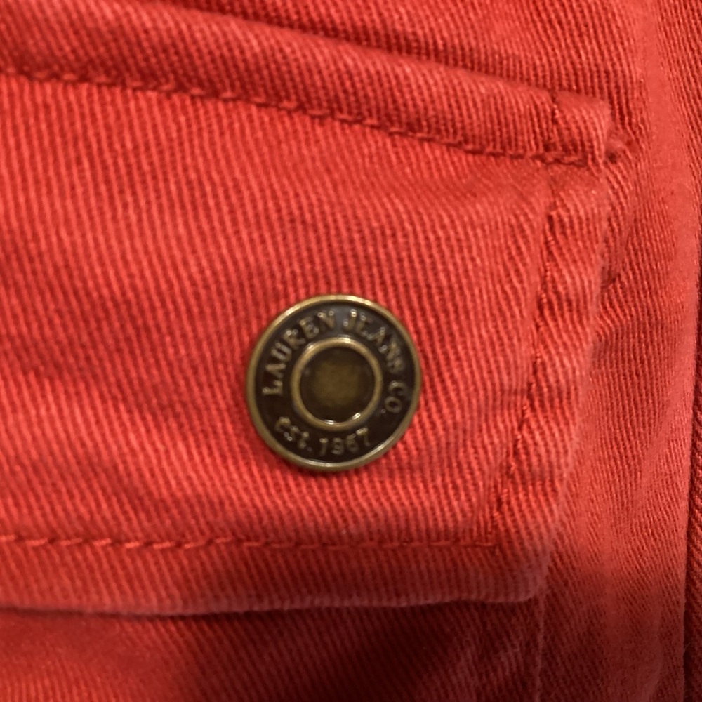 Women’s Ralph Lauren Red Nautical Jacket Women’s size 1X - Picture 7 of 14